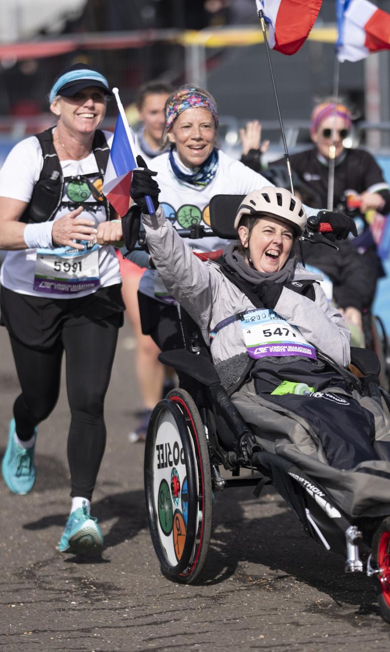 Brighton & Hove 10K Assisted Wheelchair participants 