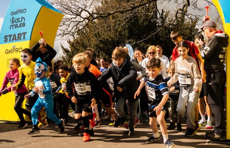 The Bath Miles Start Line