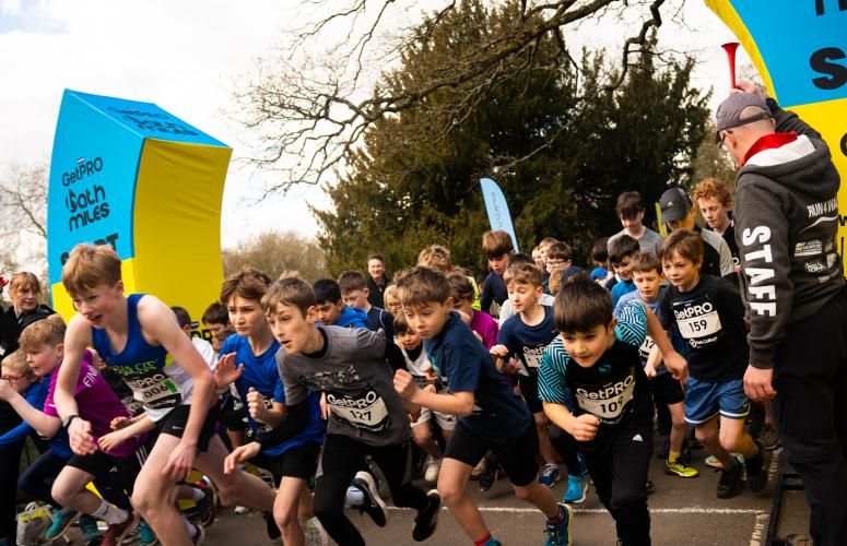 The Bath Miles Start Line