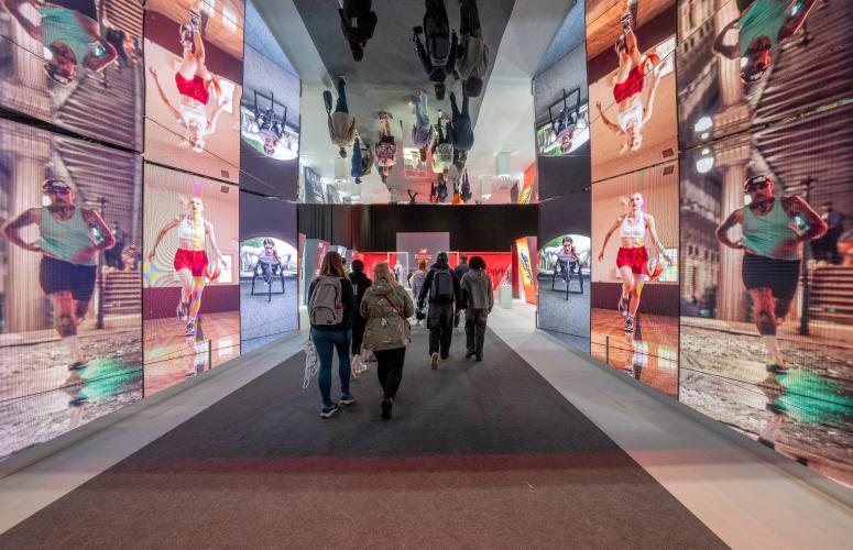 New Balance activation at The Running Show