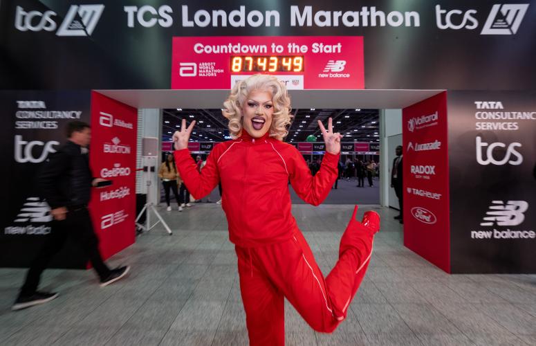 Elektra Fence at the opening of The Running Show