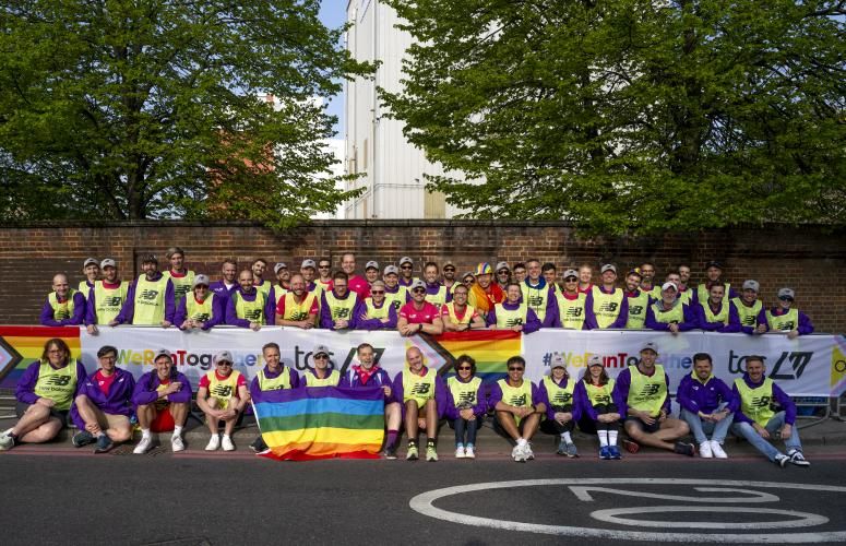 Volunteers at Rainbow Row