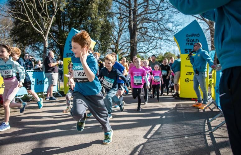 The Bath Miles Start Line