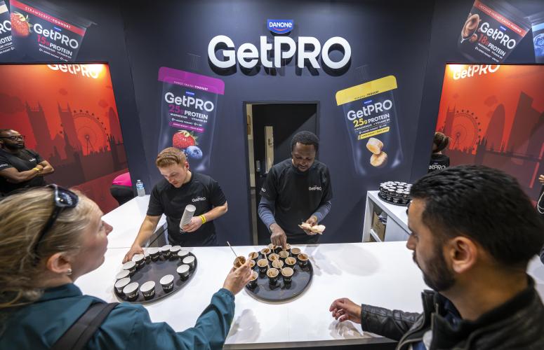 GetPRO stand at the TCS London Marathon Running Show