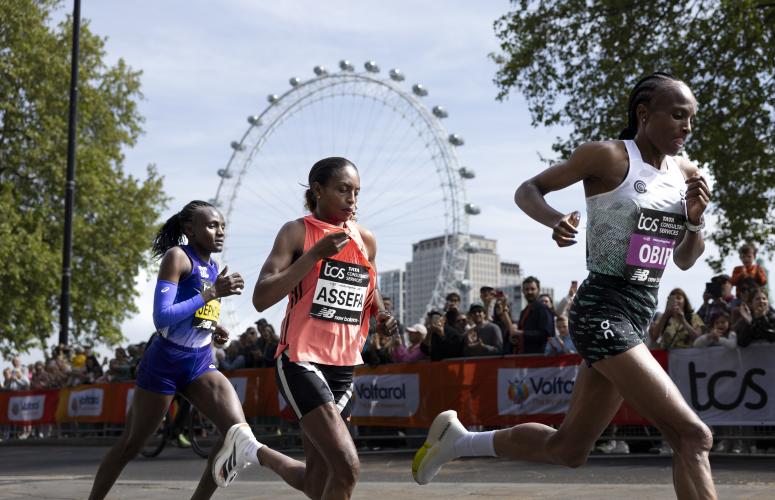 Elite women's race