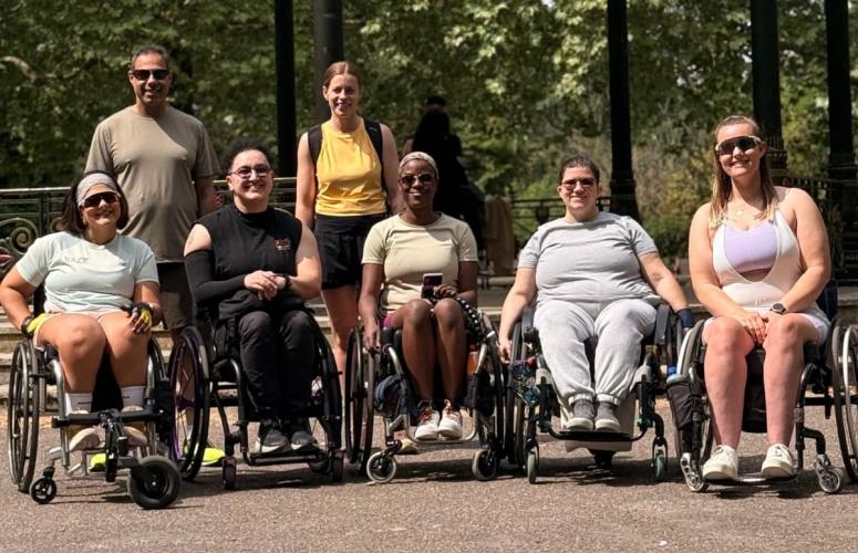 Roll & Run club at Battersea Park