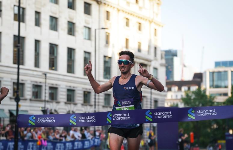 The male winner of the Standard Chartered City Race 2026 