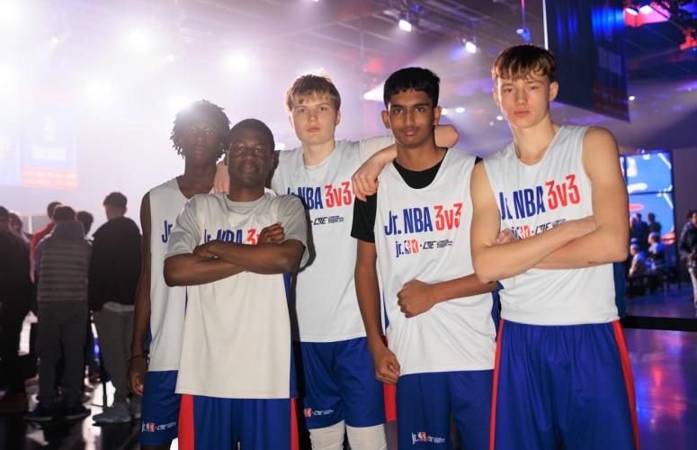 Jr. NBA players take over NBA house