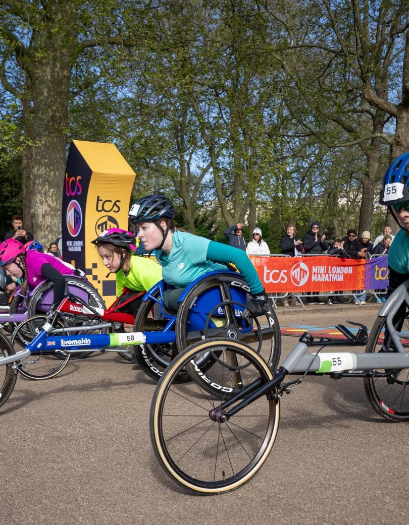 mini london marathon para championships race