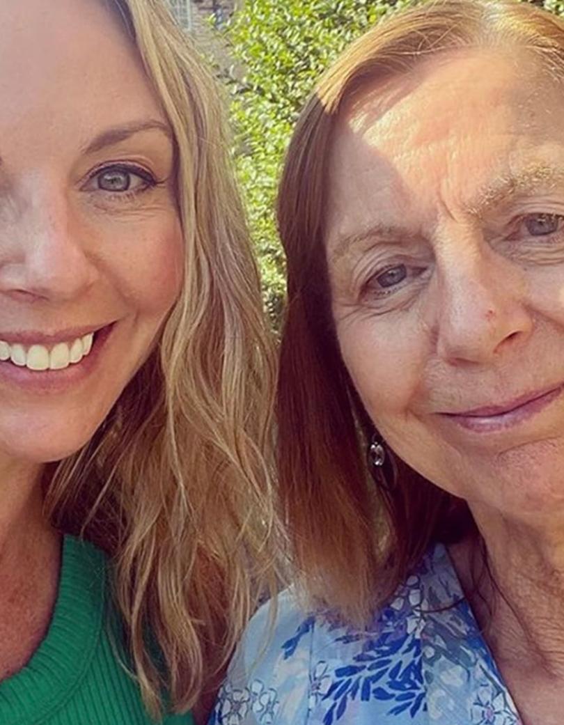Selfie of two women