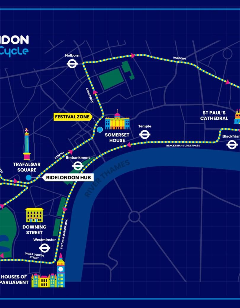 Free cycle route map
