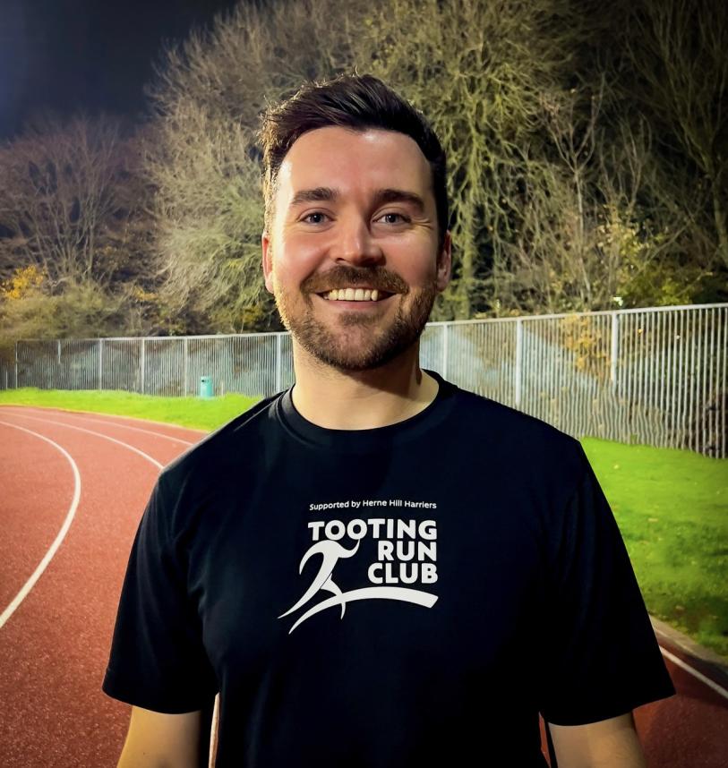 Matt Jones who is running his first TCS London Marathon foe Dementia UK