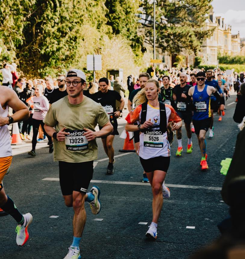 GetPRO Bath Half participants on the course