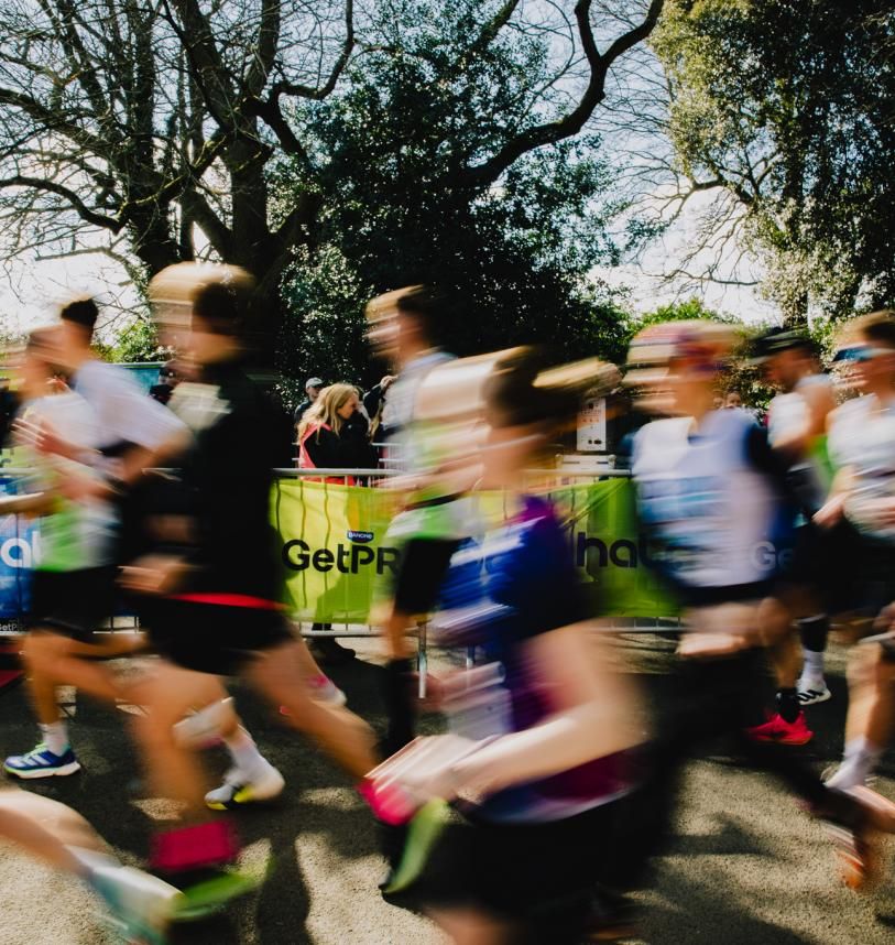 The GetPRO Bath Half gets underway 