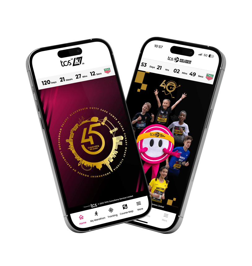 TCS London Marathon app