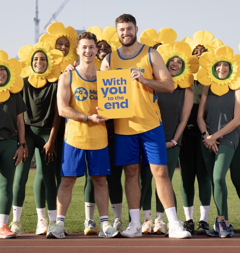 Marie Curie fundraising campaign photo