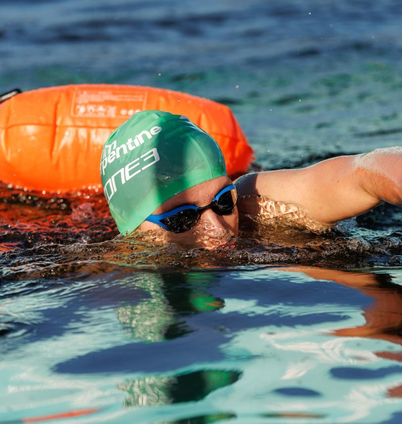 Swimmer in the Serpentine 