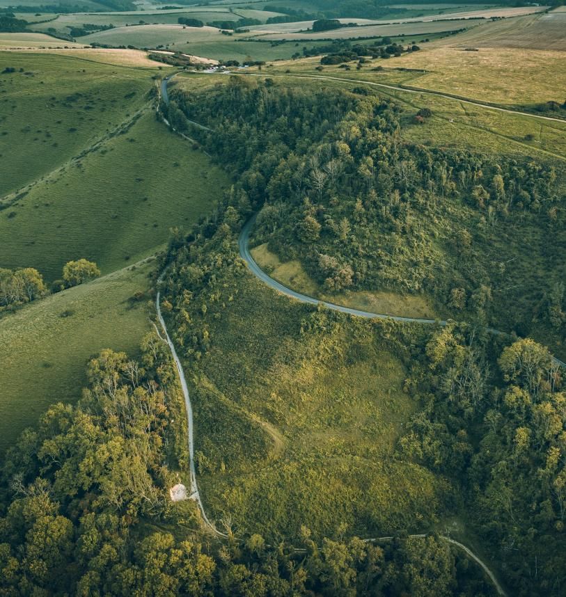 Ditchling Beacon near Brighton