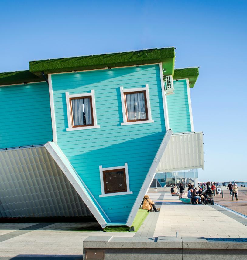 Brighton’s Upside-Down House 