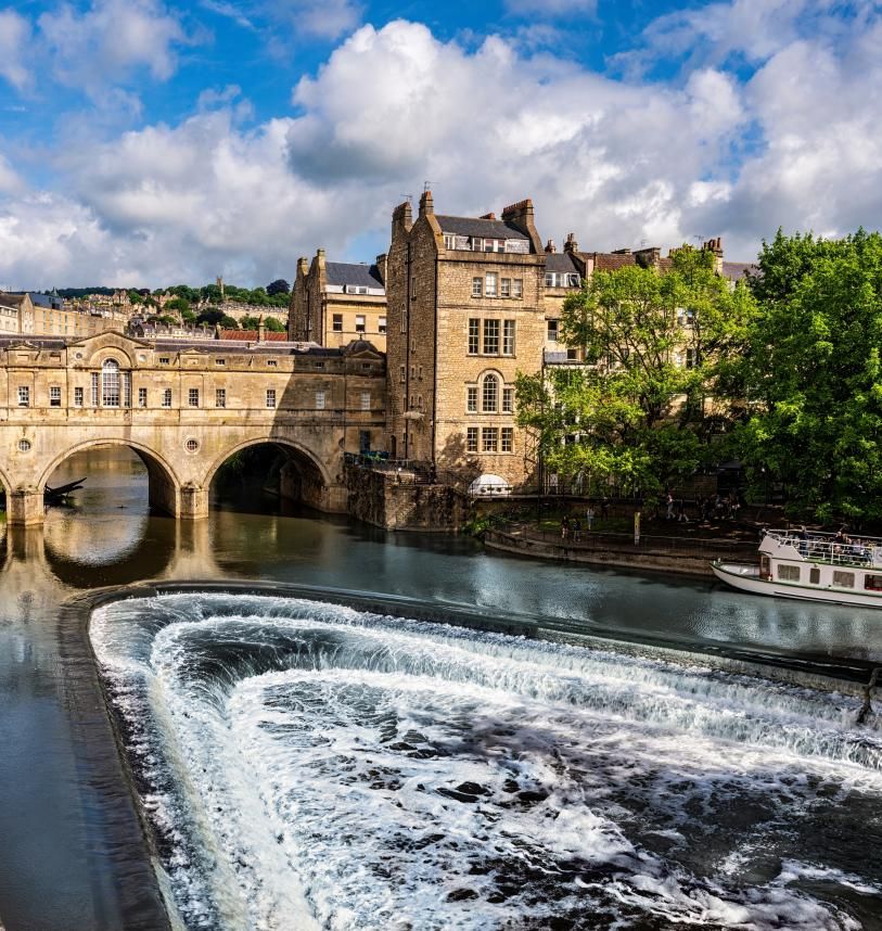 Pulteney Bridge in Bath 