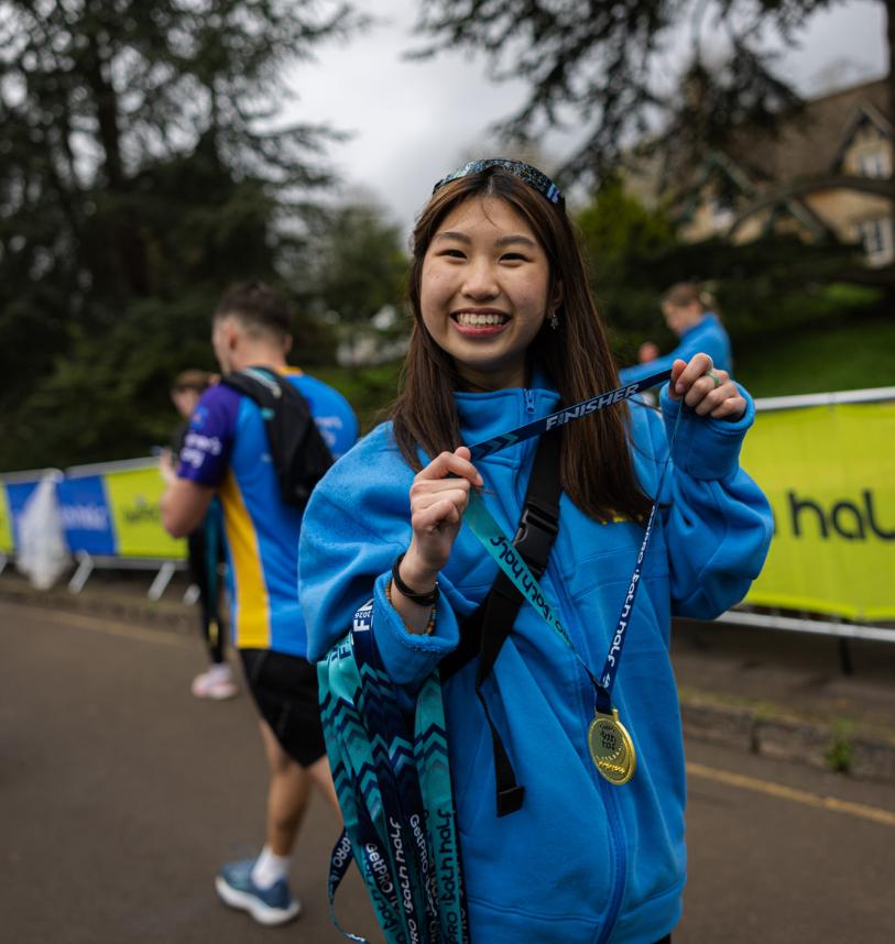 Volunteer at the Bath Half