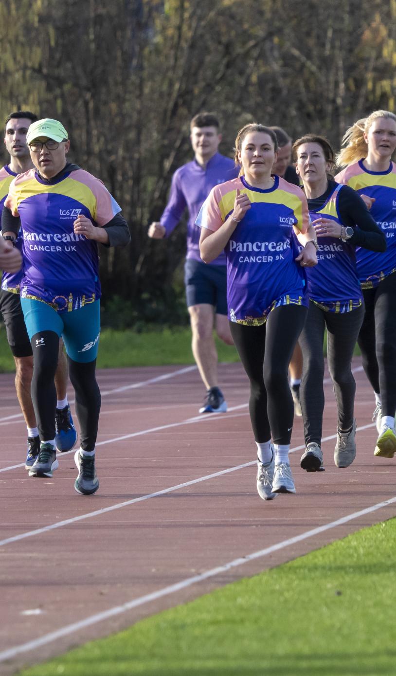 Pancreatic Cancer UK runners