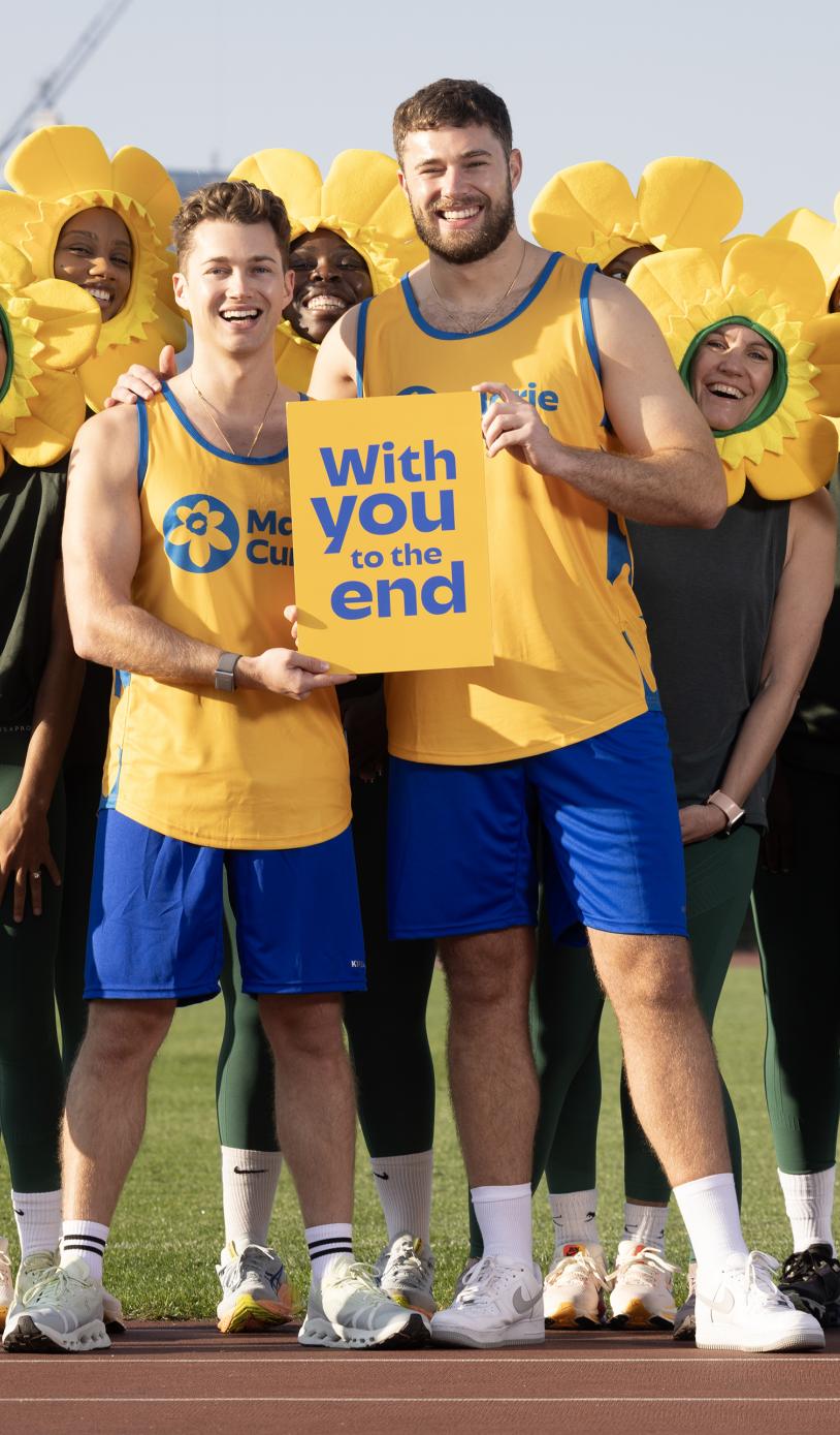 Marie Curie fundraising campaign photo