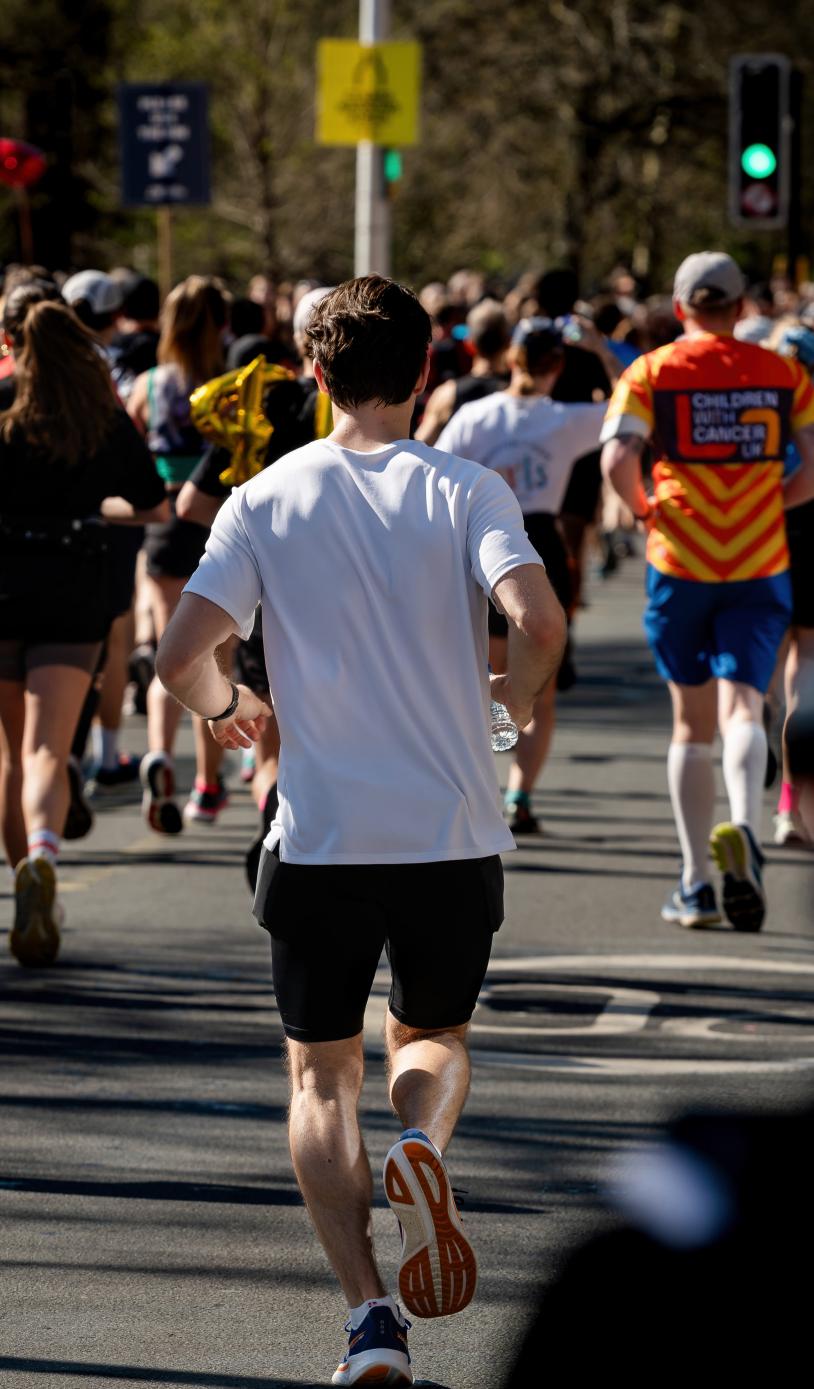 The Brighton Marathon course in action