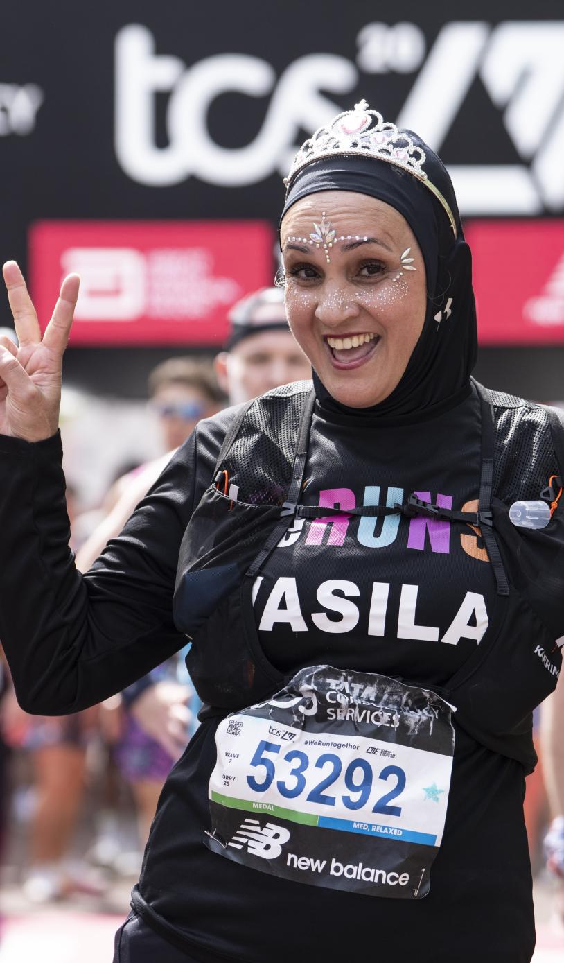 TCS London Marathon finisher