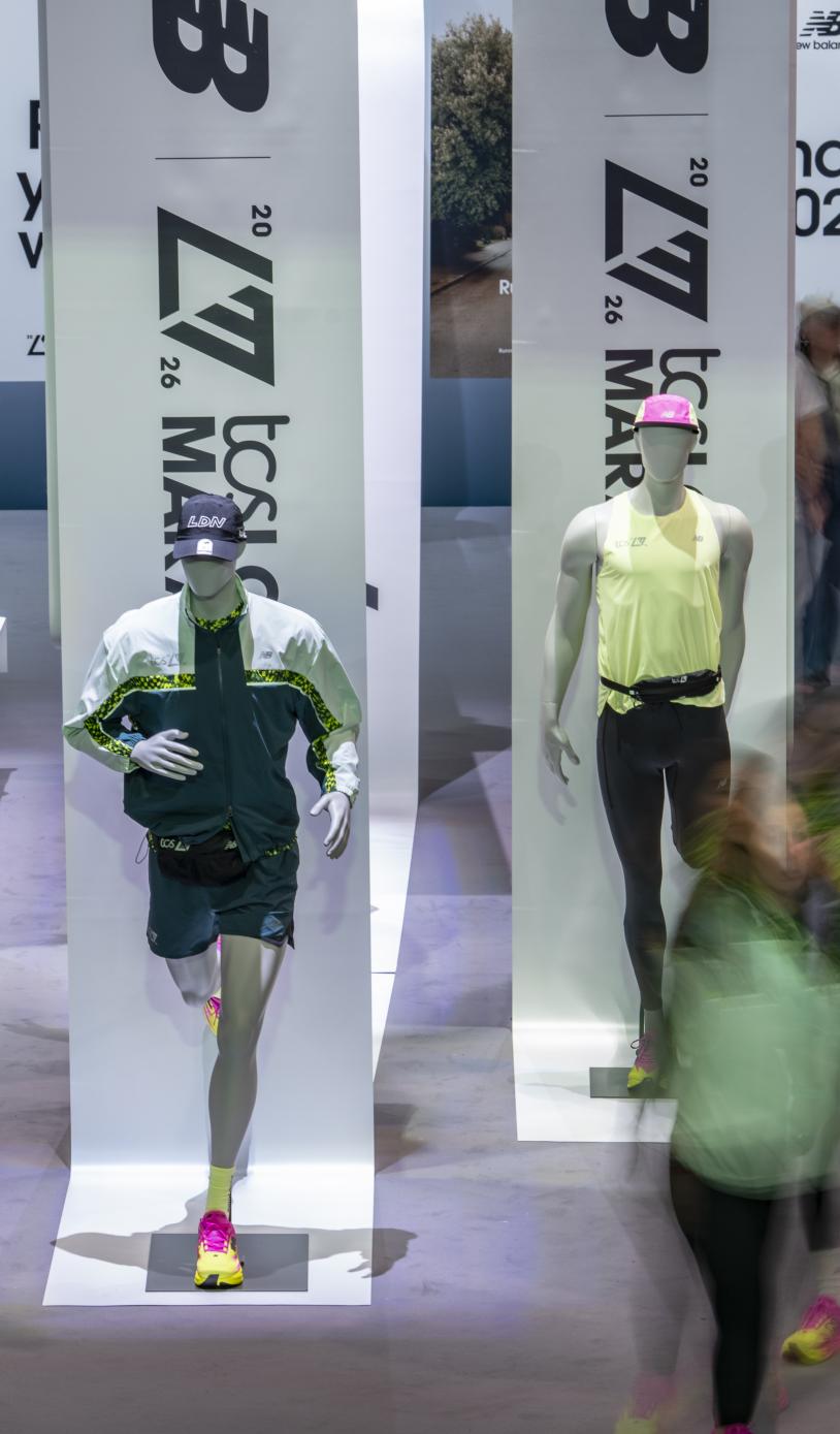 New Balance store at the TCS London Marathon Running Show