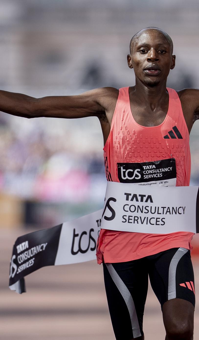 Kenya’s Sabastian Sawe smashes two-hour barrier to make sporting history 