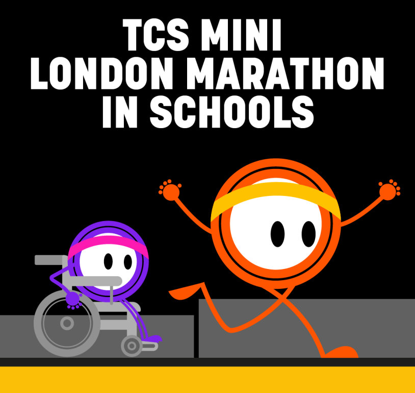 TCS Mini London Marathon in Schools graphic