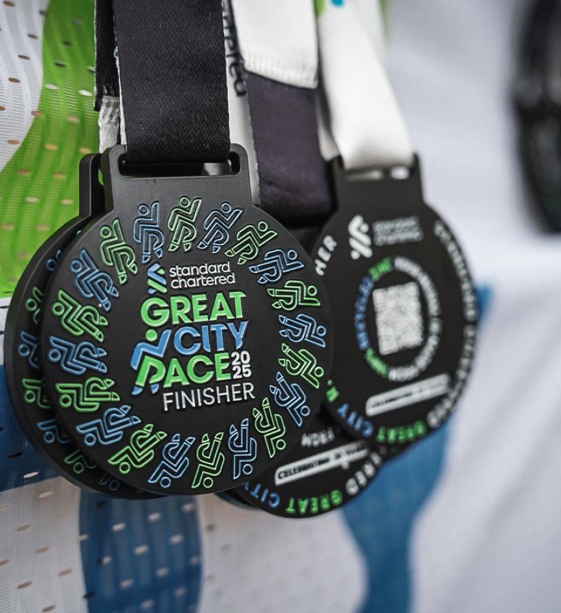 City Race 2025 medals
